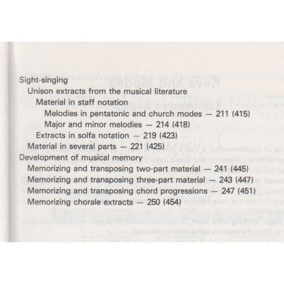 HEGYI, Erzsébet: Solfege According to the Kodály Concept, Vol. 2. Pupil's Book 