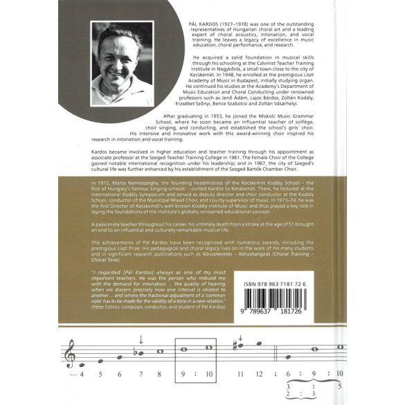 KARDOS, Pál: Intonation and Vocal Training in Choir