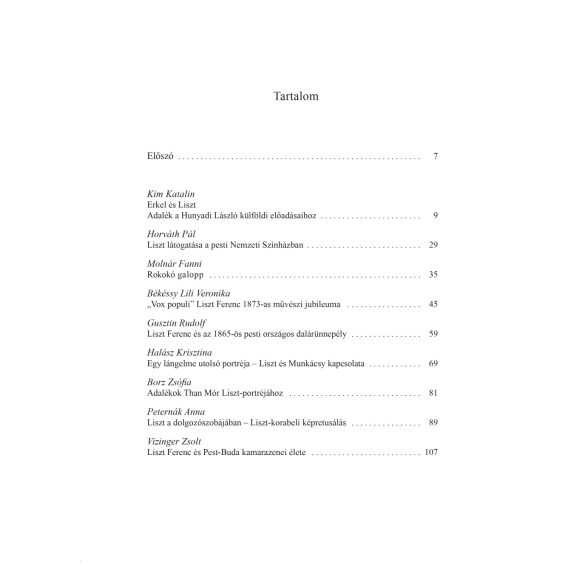 Liszt és magyar kortársainak kapcsolata Magyarország művelődéstörténetének türkében
